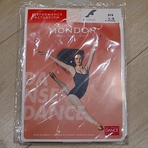 MONDOR Tights Ballerina Dance #314 Large Made in Canada 40 Deniers